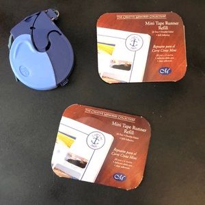 Creative Memories min tape runner and 2 refills